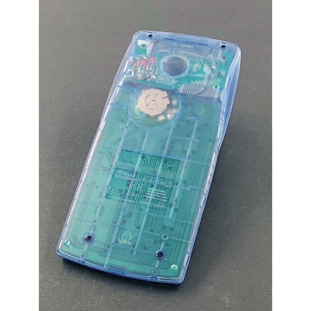Texas Instruments TI-15 Scientific Calculator Transparent Blue Fractions Math - Picture 2 of 10